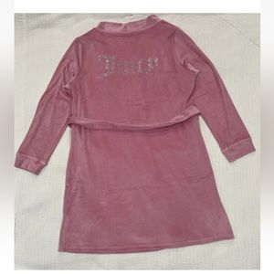 New Juicy Couture Cashmere Rose Robe Size S/M